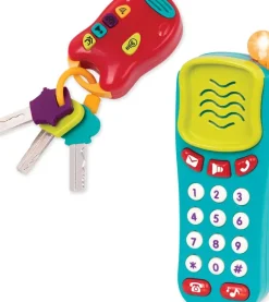 Battat - Combo Light and Sound Phone & Keys Set