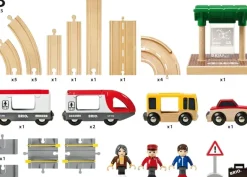 Brio - Rail & Road Travel Set