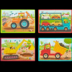 B. toys – Pack o' Puzzles - Trucks