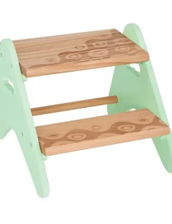 B. toys - Wooden Step Stool Mint