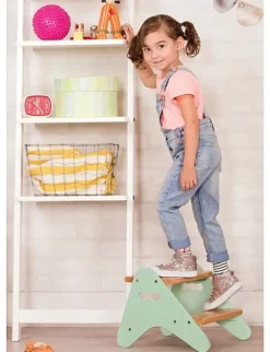 B. toys - Wooden Step Stool Mint