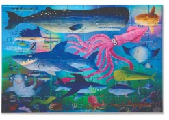 Crocodile Creek - Puzzle Foil 60pcs Shimmering Sharks