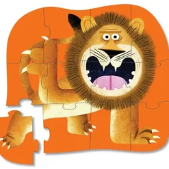 Crocodile Creek - Puzzle Mini 12pcs - Lion Roar