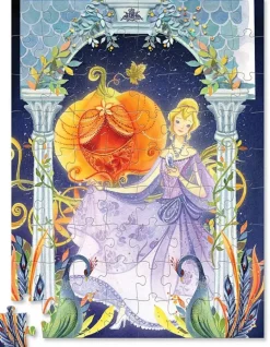 Crocodile Creek - Shaped Puzzle 72pcs - Cinderella Pumpkin