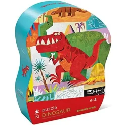 Crocodile Creek - Shaped Puzzle 72pcs - Dinosaur