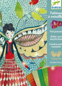 Djeco - Glitter Boards Fireflies Foil Pictures