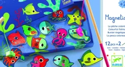 Djeco - Magnetic Coloured Fishing