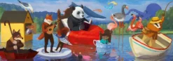 Djeco - Puzzle Gallery 350pcs -Summer Lake