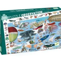 Djeco - Puzzle Observation 200pcs - Aero Club 200pc