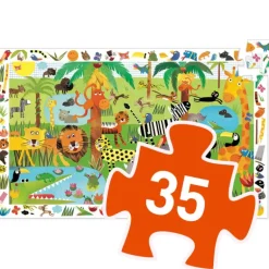Djeco - Puzzle Observation 35pcs - Jungle