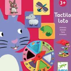 Djeco - Tactilo Loto Animal Game