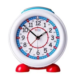Easy Read - Alarm Clocks - 24hr - Red/Blue