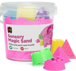EC - Sensory Magic Sand With Moulds 600G Tub Pink