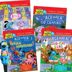 Educational Insights - Hot Dots Jr - Ace & Kats Interactive Storybook