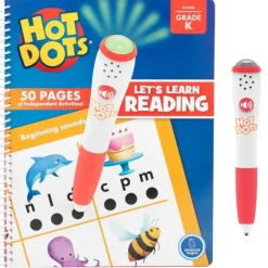 Educational Insights - Hot Dots - Lets Learn Reading Workbook - Kindergarten