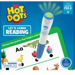 Educational Insights - Hot Dots - Lets Learn Reading Workbook - Pre K
