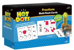 Educational Insights - Hot Dots - Math Flash Cards Fractions - Grade 1