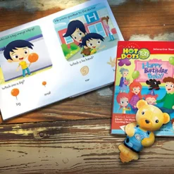 Educational Insights - Hot Dots Tots - All About Me Interactive Board Book
