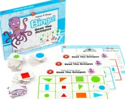 Edvantage - Beat the Octopus Bingo (Colour & Shape)