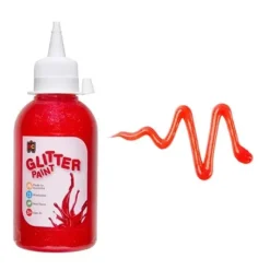 Edvantage - Glitter Paints 250ml - Fairy Pink