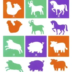 Edvantage - Stencil Sets - Farm Yard