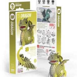 EUGY - Green Dragon 3D Puzzle