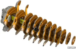 EUGY - Lion 3D Puzzle