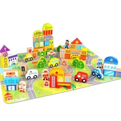 Fat Brain - My Town Block Set