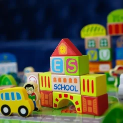 Fat Brain - My Town Block Set