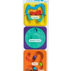 Fat Brain - PlayTab Sensory Set 1 (Flipper, Number Dial, Maze)