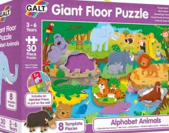 Galt - Giant Floor Puzzle 30pcs - Alphabet Animals