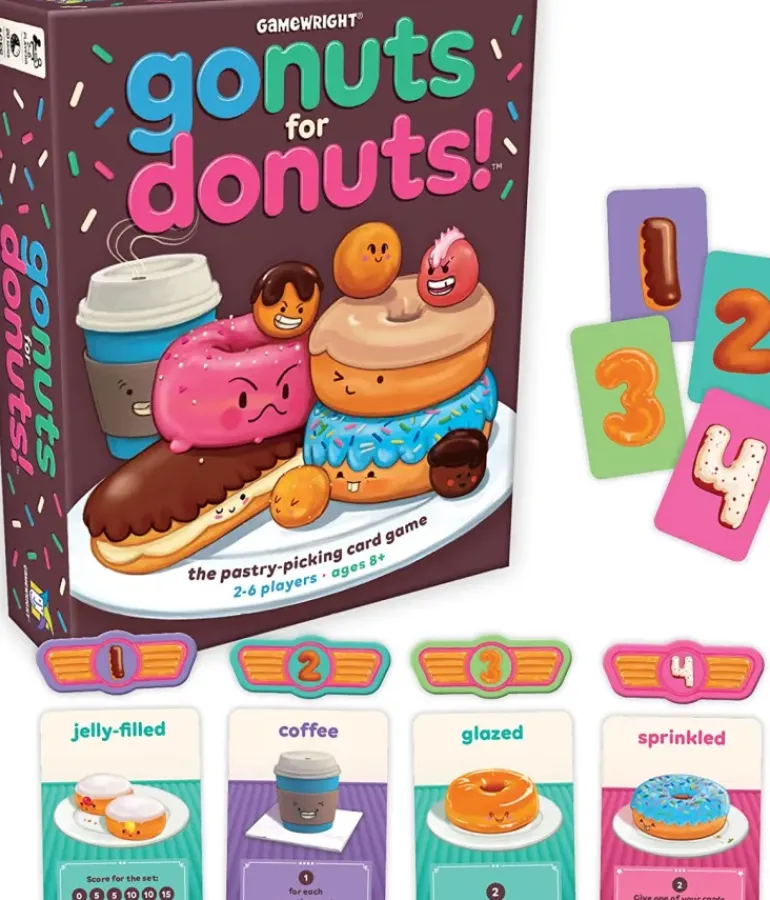 Gamewright - Go Nuts For Donuts