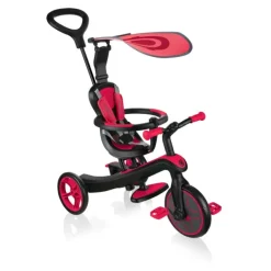 Globber - Explorer Trike 4 in 1 - Red