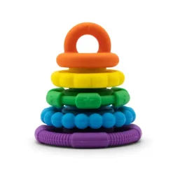 Jellystone - Rainbow Stacker Teether & Toy - Brights