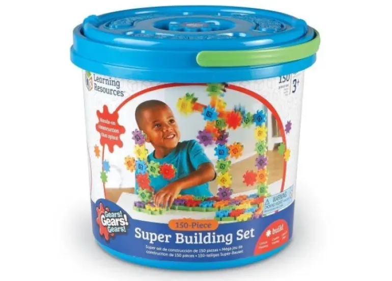 Learning Resources - Gears! Gears! Gears! - Super Building Set 150 Pieces