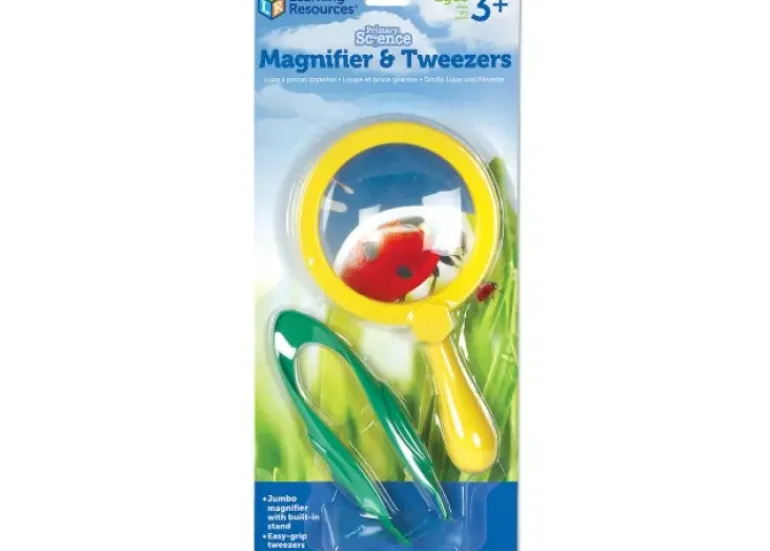 Learning Resources - Magnifier & Tweezers