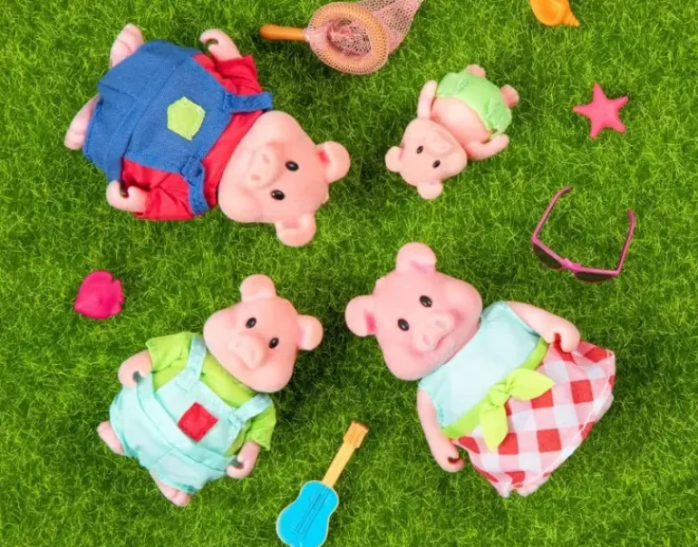 Lil Woodzeez - Family - Curlicue Pigs