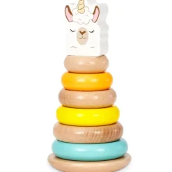Little Tikes - Wooden Critters Shape Stacker - Llama