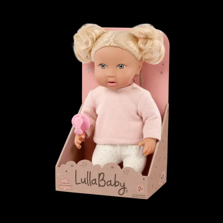 LullaBaby – Baby Doll with Wavy Blonde Hair