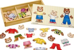 Melissa & Doug - Family Bear Dress Up Puzzle