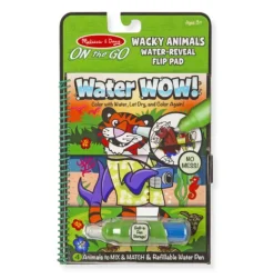 Melissa & Doug - On The Go - Water WOW Wacky Animals Flip