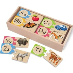 Melissa & Doug - Puzzle Cards - Alphabet