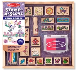 Melissa & Doug - Stamp a Scene Fairy Garden