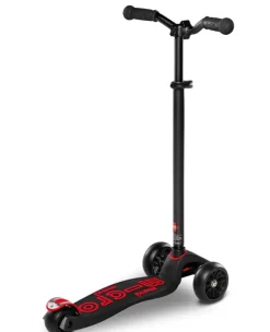 Micro - Maxi Deluxe Pro Scooter - Black/Red