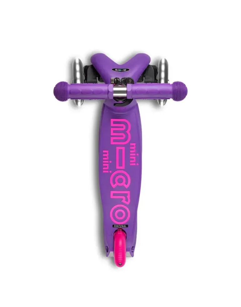 Micro - Mini Deluxe LED Scooter Purple & Pink
