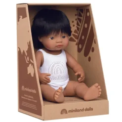 Miniland - Doll 38cm Hispanic Boy In Box