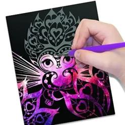 Nebulous Stars - Scratch Art