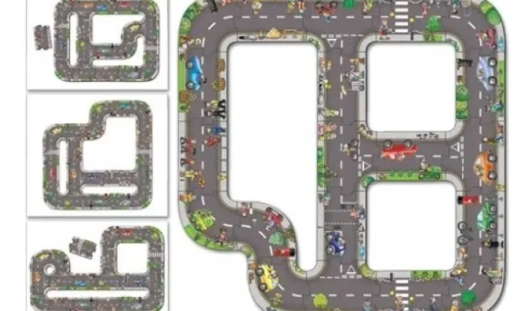 Orchard - 20Pc Giant Road Floor Puzzle