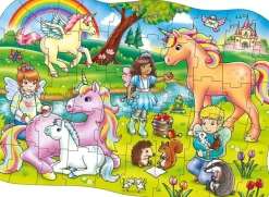 Orchard - 50Pc Unicorn Friends & Poster Puzzle