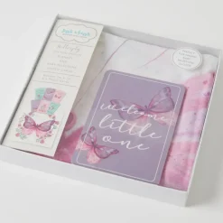 Pilbeam - Butterfly Milestone Muslin Set